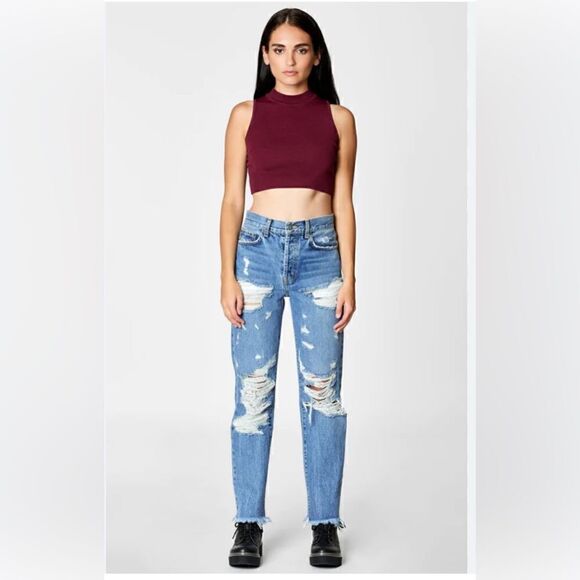 16. Carmar Portia Polaris distressed ripped Jeans 27 - Picture 1 of 10